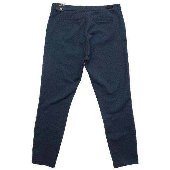 Kut From The Kloth Blue High Rise Fab Ab Design Trousers Pants Size 16 - Picture 2 of 13